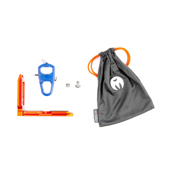 3 Legged Thing QR11 2.0 Arca Swiss-Compatible Universal Standard L-Bracket - Copper Orange