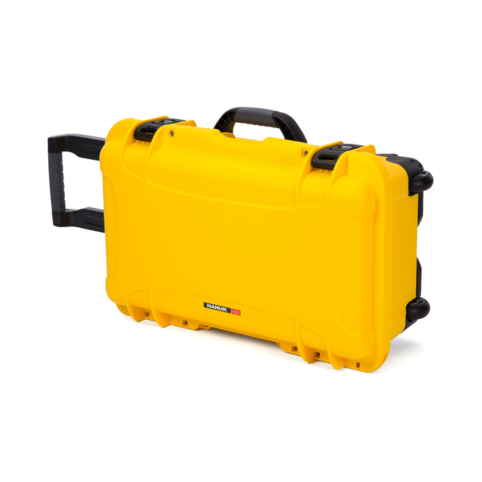Nanuk 935 Wheeled Pro Photo Kit Protective Case with Padded Dividers & Lid Organizer - Yellow