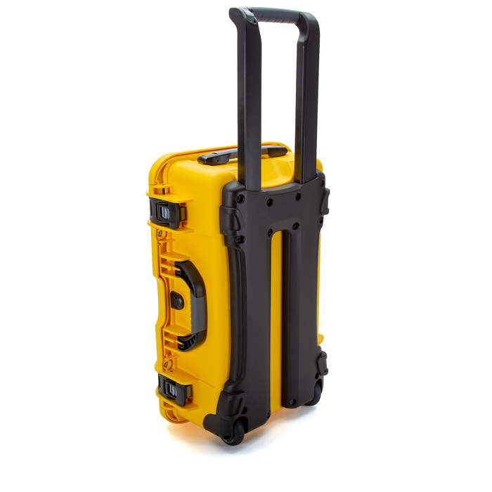 Nanuk 935 Wheeled Pro Photo Kit Protective Case with Padded Dividers & Lid Organizer - Yellow