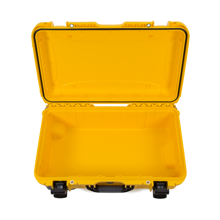 Nanuk 935 Wheeled Pro Photo Kit Protective Case with Padded Dividers & Lid Organizer - Yellow