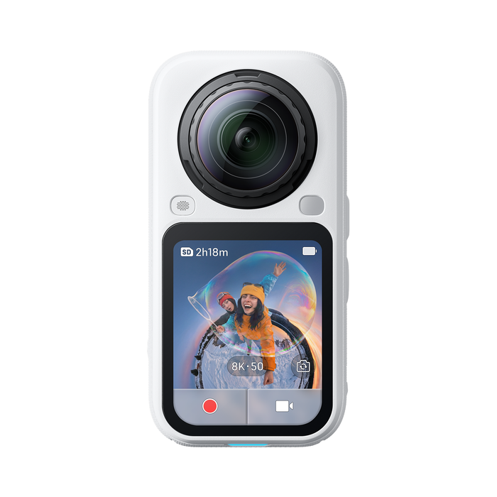 Insta360 X6 360° 8K Camera Essentials Bundle - Arctic White