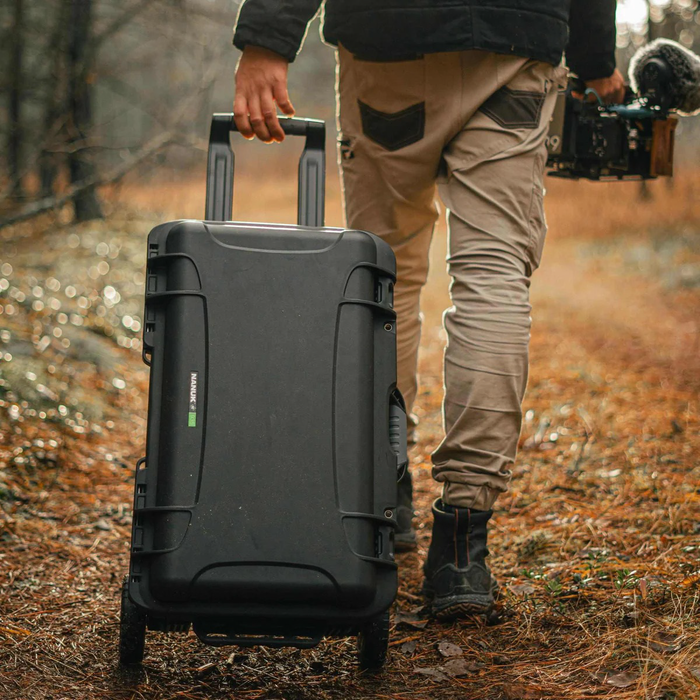 Nanuk 935 Heavy Duty Wheeled Protective Case with Padded Dividers & Lid Foam - Black