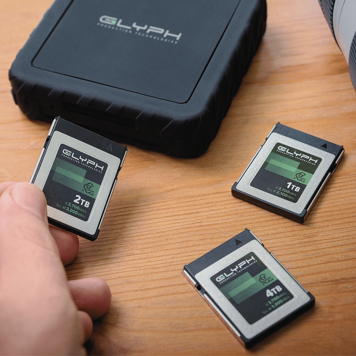 Glyph Technologies 1TB Capture+ CFexpress Type B 4.0 Memory Card