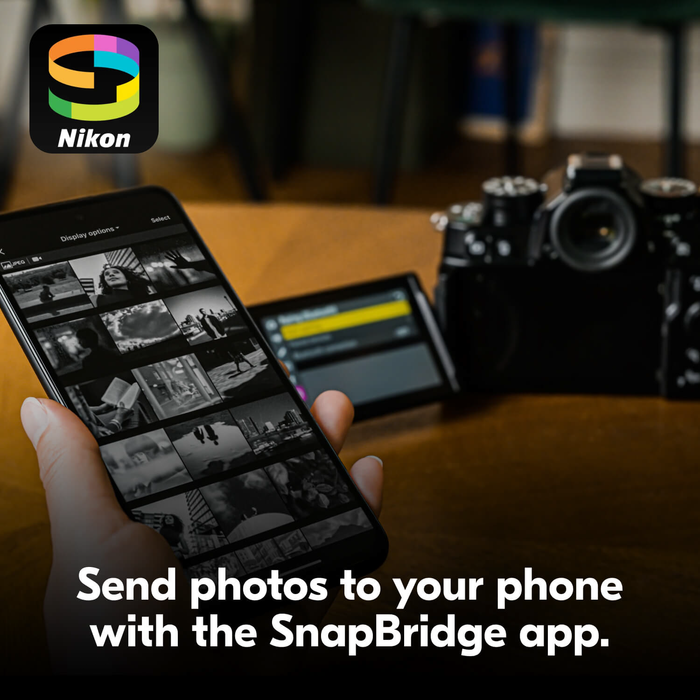 Nikon Zf Mirrorless Camera with Z 40mm f/2 SE Lens - Silver