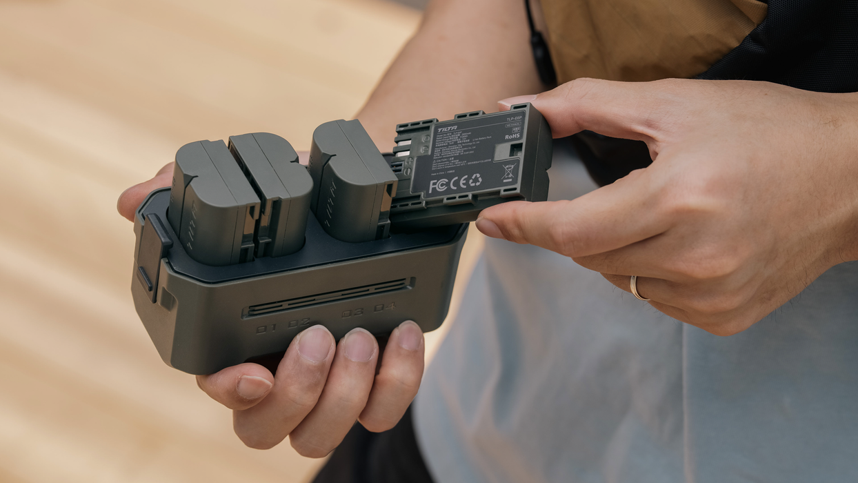 Tilta LP-E6P Battery with USB-C Input (2400mAh) for Canon Cameras - Green