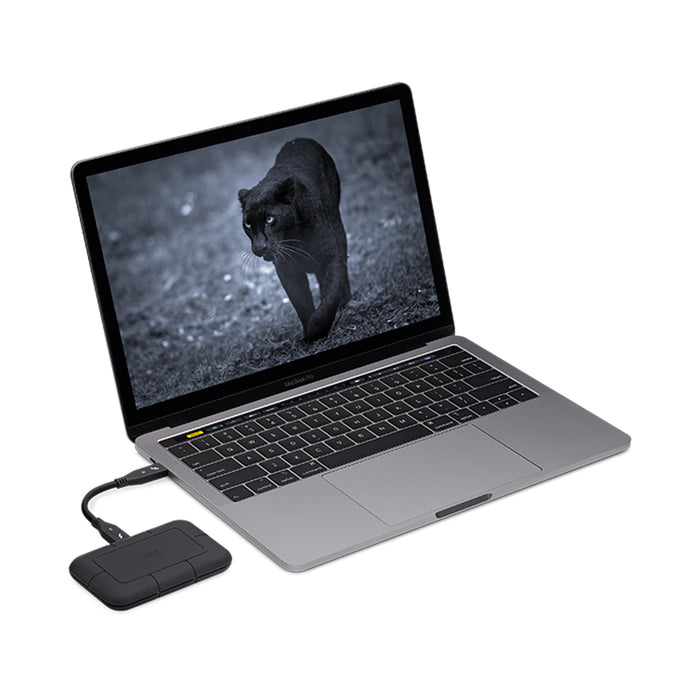 LaCie 2TB Rugged SSD Pro USB-C Thunderbolt 3 External Solid State Drive