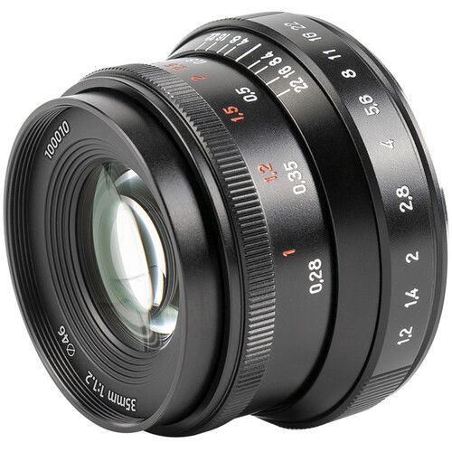 7Artisans 35mm f/1.2 APS-C Lens for Fujifilm X-Mount - Black