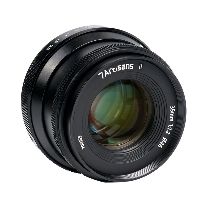 7Artisans 35mm f/1.2 II APS-C Lens for Fujifilm X-Mount - Black