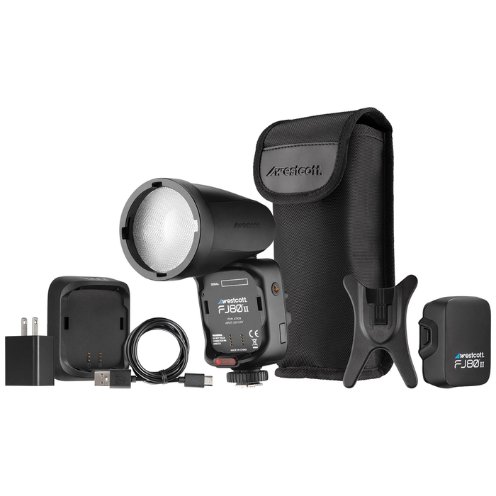 Westcott FJ80 II M Universal Touchscreen 80Ws Speedlight with Multi-Brand Camera Mount