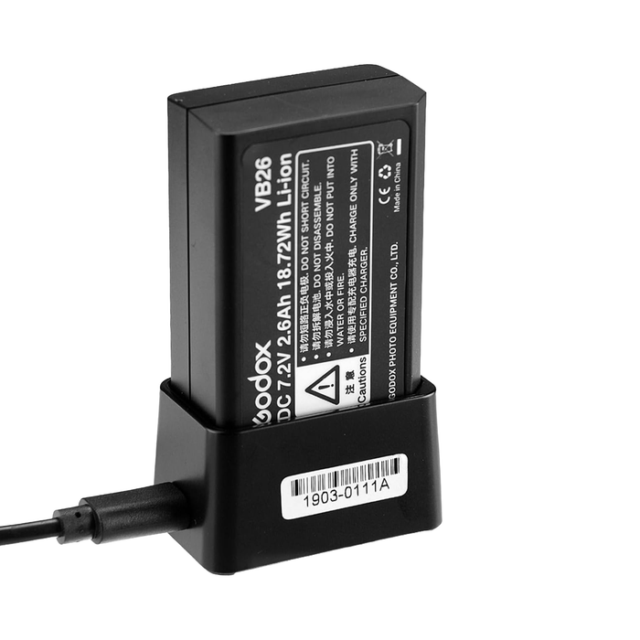Godox VC26 USB Charger for V1-Series Battery