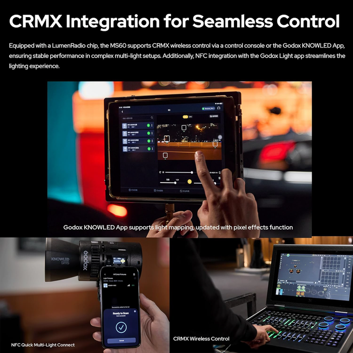 Godox KNOWLED MS60R RGB LED Light