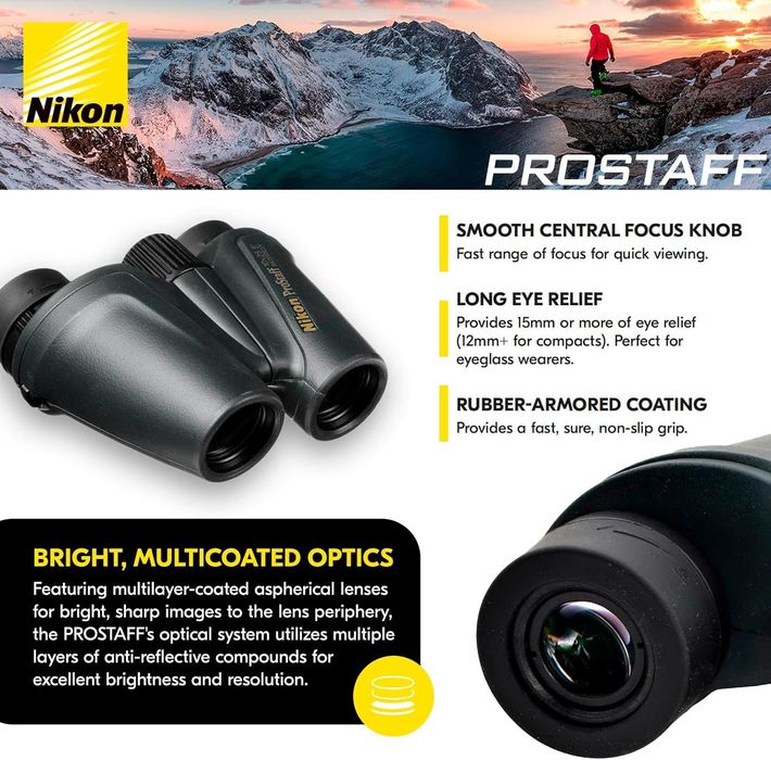 Nikon PROSTAFF 10x25 ATB Binoculars