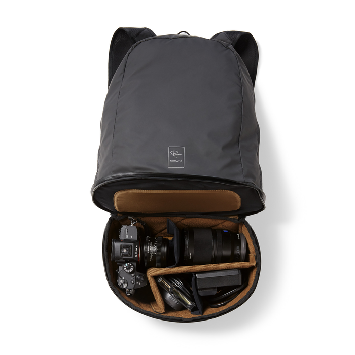 Nomatic McKinnon 21L Camera Cube Pack & Convertible Backpack - Black