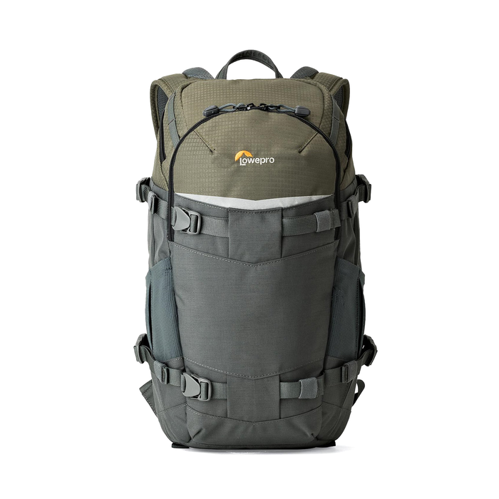 LowePro Flipside Trek BP 250 AW 12L Backpack - Gray/Dark Green