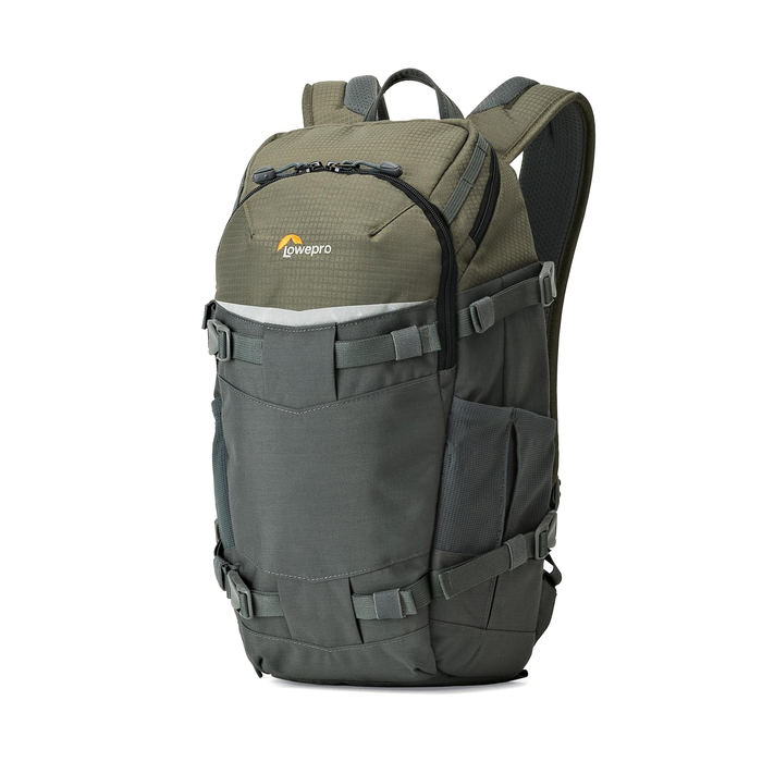 LowePro Flipside Trek BP 250 AW 12L Backpack - Gray/Dark Green