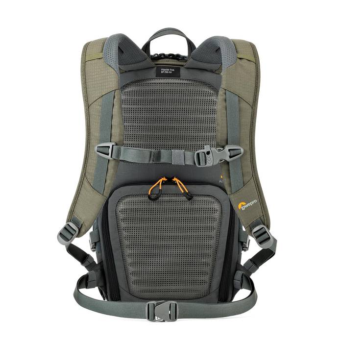 LowePro Flipside Trek BP 250 AW 12L Backpack - Gray/Dark Green