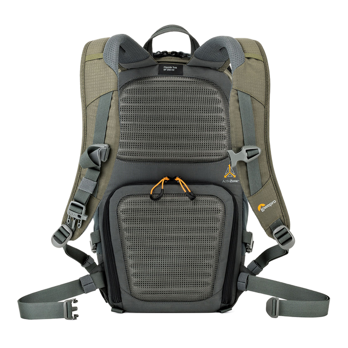 LowePro Flipside Trek BP 250 AW 12L Backpack - Gray/Dark Green