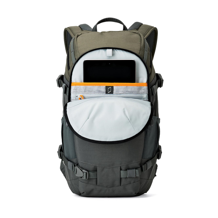 LowePro Flipside Trek BP 250 AW 12L Backpack - Gray/Dark Green