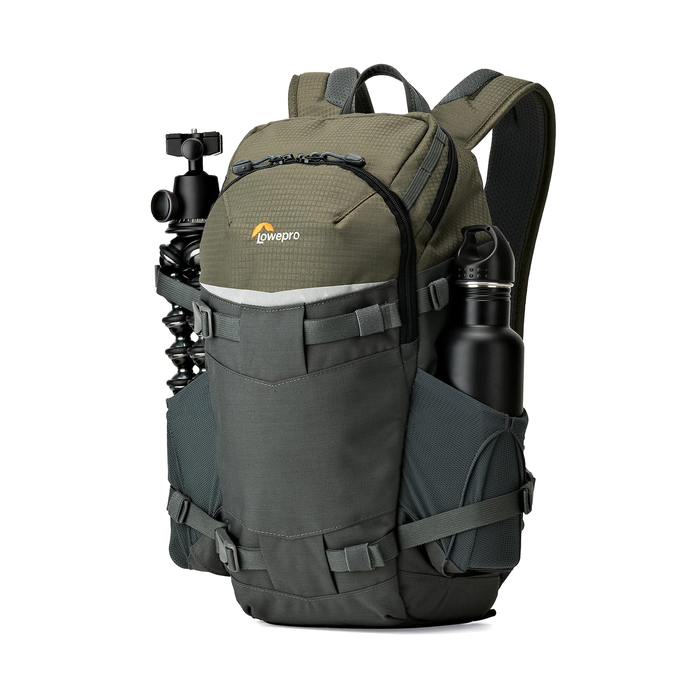 LowePro Flipside Trek BP 250 AW 12L Backpack - Gray/Dark Green