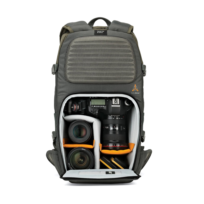 LowePro Flipside Trek 350 AW 17L Backpack - Gray/Dark Green