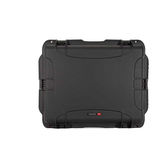 Nanuk 955 Wheeled Pro Photo Kit Protective Case with Padded Dividers & Lid Organizer - Black