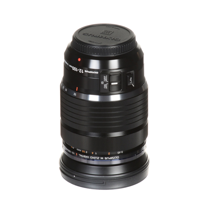 OM System M.Zuiko Digital ED 12-100mm f/4 IS PRO Lens - Black