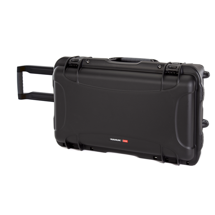 Nanuk 938 Wheeled Pro Photo Kit Protective Case with Padded Dividers & Lid Organizer - Black