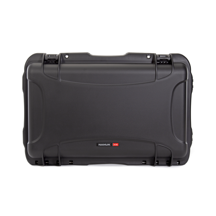 Nanuk 938 Wheeled Pro Photo Kit Protective Case with Padded Dividers & Lid Organizer - Black