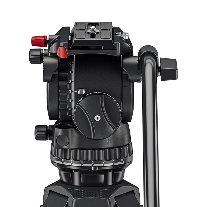 Sachtler FSB8 Mk II Fluid Head with Sideload Camera Plate & Pan Bar