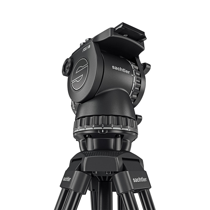 Sachtler FSB8 Mk II Fluid Head with Sideload Camera Plate & Pan Bar