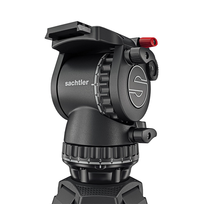 Sachtler FSB8 Mk II Fluid Head with Sideload Camera Plate & Pan Bar