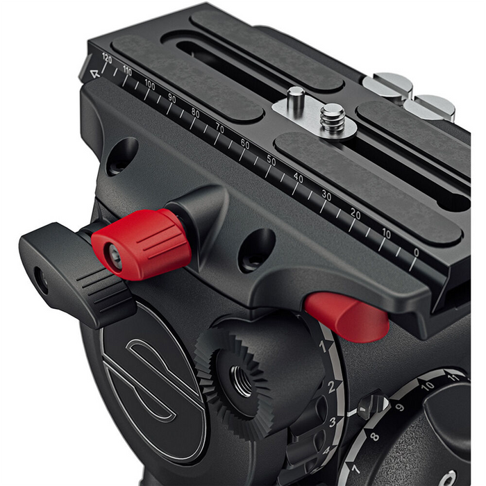 Sachtler FSB8 Mk II Fluid Head with Sideload Camera Plate & Pan Bar