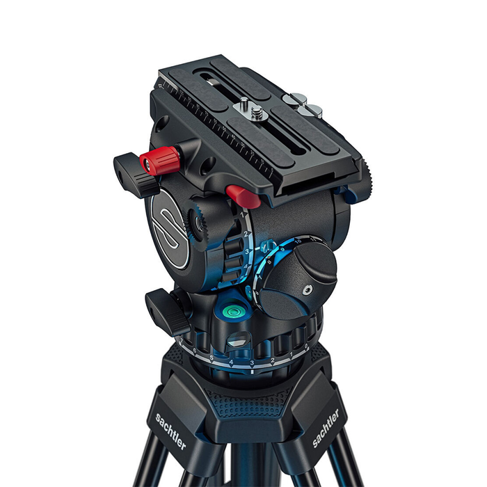Sachtler FSB8 Mk II Fluid Head with Sideload Camera Plate & Pan Bar