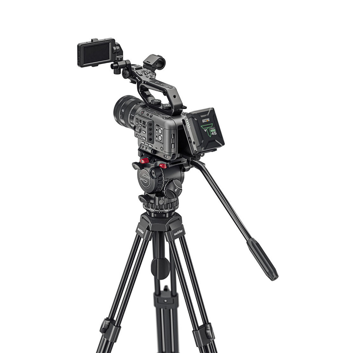 Sachtler FSB8 Mk II Fluid Head with Sideload Camera Plate & Pan Bar