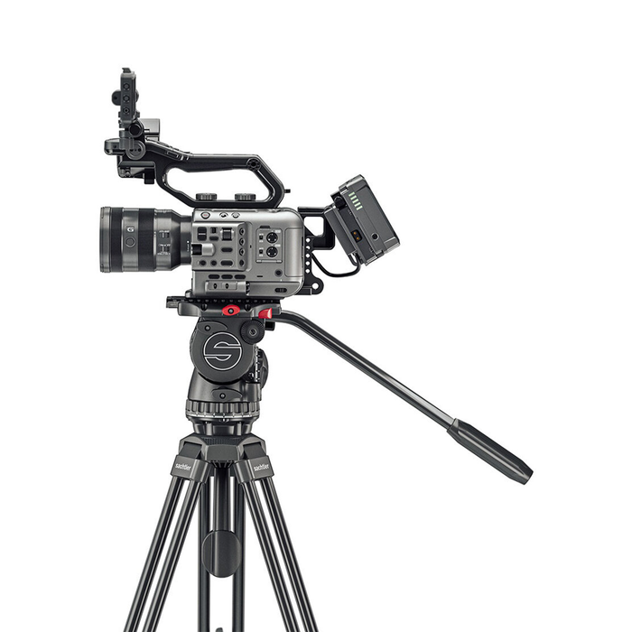 Sachtler FSB8 Mk II Fluid Head with Sideload Camera Plate & Pan Bar