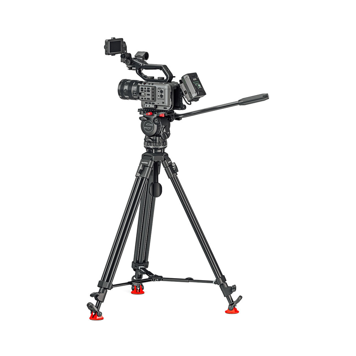 Sachtler FSB8 Mk II Fluid Head with Sideload Camera Plate & Pan Bar