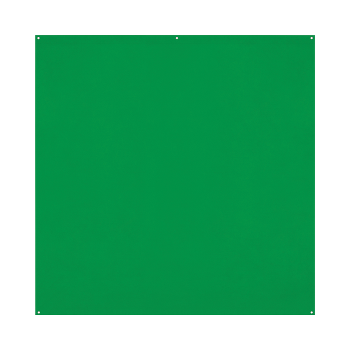 Westcott X-Drop Pro Wrinkle-Resistant Backdrop Kit, 8' x 8' - Chroma-Key Green Screen