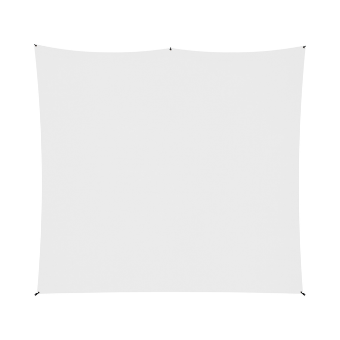 Westcott X-Drop Pro Wrinkle-Resistant Backdrop Kit, 8' x 8' - High-Key White