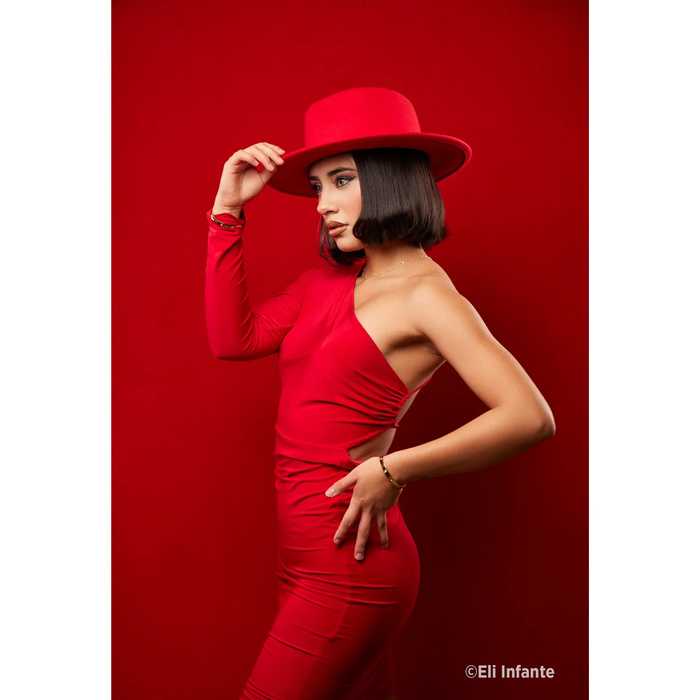 Westcott X-Drop Pro Wrinkle-Resistant Backdrop, 8' x 8' - Scarlet Red