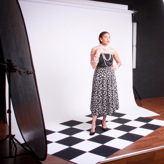 Savage #66 Pure White Seamless Background Paper 107" x 36' - In Store Pick Up Only