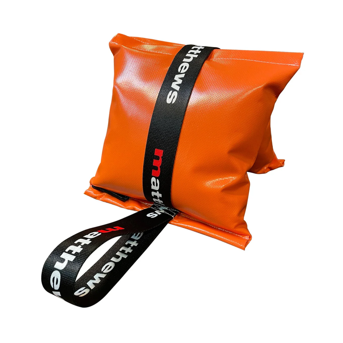 Matthews Water Repellent Sandbag, 15 lb - Orange *For In-Store Pick Up Only*