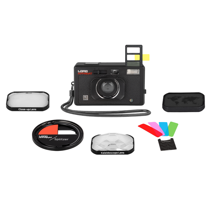 Lomography LomoApparat 21mm Wide-Angle 35mm Film Camera - Black
