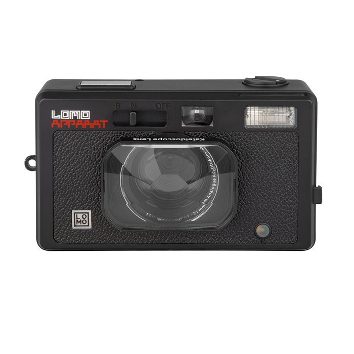 Lomography LomoApparat 21mm Wide-Angle 35mm Film Camera - Black