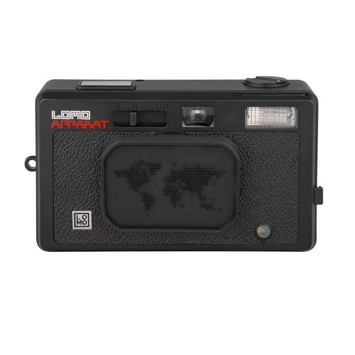 Lomography LomoApparat 21mm Wide-Angle 35mm Film Camera - Black