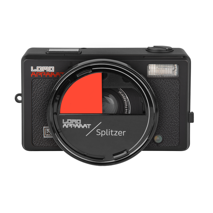 Lomography LomoApparat 21mm Wide-Angle 35mm Film Camera - Black