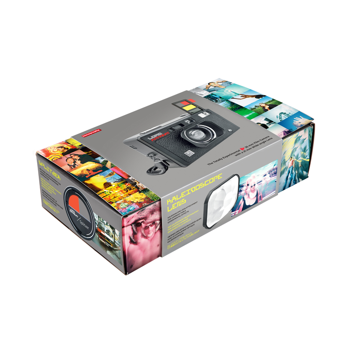 Lomography LomoApparat 21mm Wide-Angle 35mm Film Camera - Black