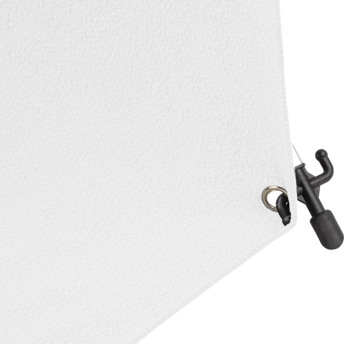 Westcott X-Drop Pro Wrinkle-Resistant Backdrop Kit, 8' x 8' - High-Key White