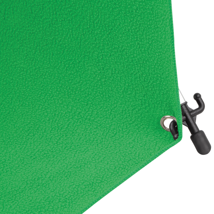 Westcott X-Drop Pro Wrinkle-Resistant Backdrop Kit, 8' x 8' - Chroma-Key Green Screen