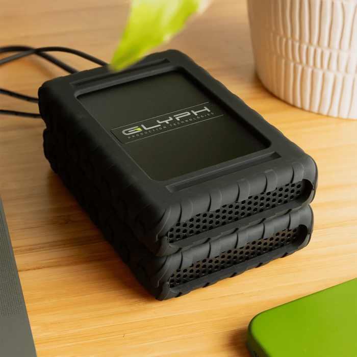 Glyph Technologies 7.6TB Blackbox Plus U.2 USB 3.2 Gen2 Type-C External SSD