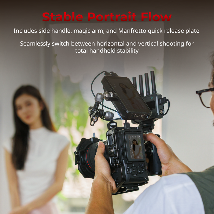 SmallRig HawkLock Quick Release Full Camera Cage Kit for Canon EOS R6 V 6372